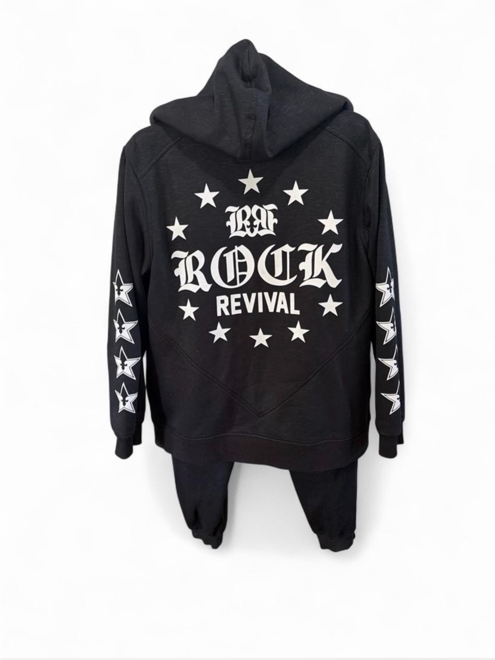 Rock Revival Graphic Hoodie & Jogger Pants Set